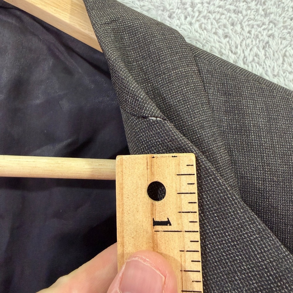 Vintage 80s Oxxford Clothes Bespoke Mens 42XS Brown Wool 2-Button Suit 34x27 - Picture 7 of 16